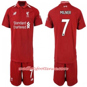 Maillot/Tenue Liverpool MILNER 7 Enfant Domicile 2018/2019